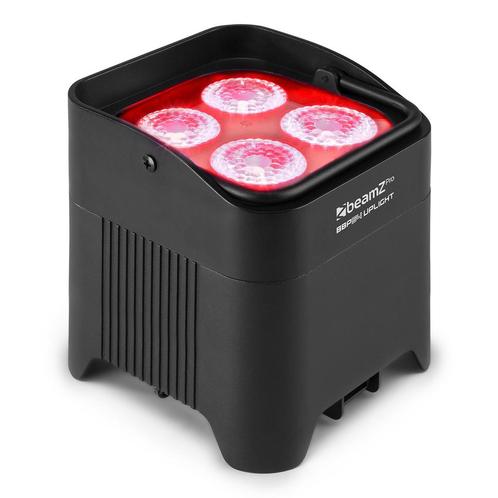 BeamZ BBP54 IP65 accu LED PAR 4x 12W 6-in-1 RGBAW-UV en, Muziek en Instrumenten, Licht en Laser, Verzenden