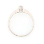 Zonder Minimumprijs - Ring - 18 karaat Witgoud - 0.02ct. tw., Handtassen en Accessoires, Ringen, Nieuw
