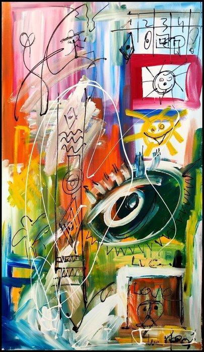 Luc Mora - Soleil couleur XXXL, Antiek en Kunst, Kunst | Designobjecten