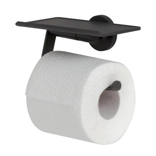 Toiletrolhouder Tiger Noon Met Planchet Zwart, Doe-het-zelf en Bouw, Sanitair, Bad, Nieuw, Ophalen of Verzenden