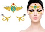Gezicht Stickers Egypte, Hobby en Vrije tijd, Feestartikelen, Nieuw, Verzenden
