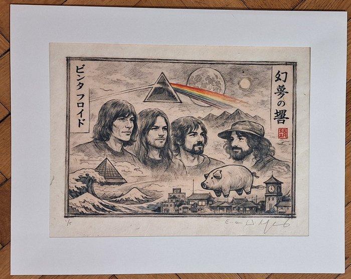 Pink Floyd - Tribute series - “Icons in Ukiyo-e” - by, Cd's en Dvd's, Vinyl Singles