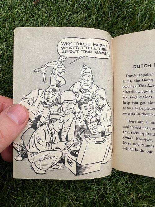 US Army Issue Soldiers Dutch Language Guide - Airborne -, Verzamelen, Militaria | Tweede Wereldoorlog