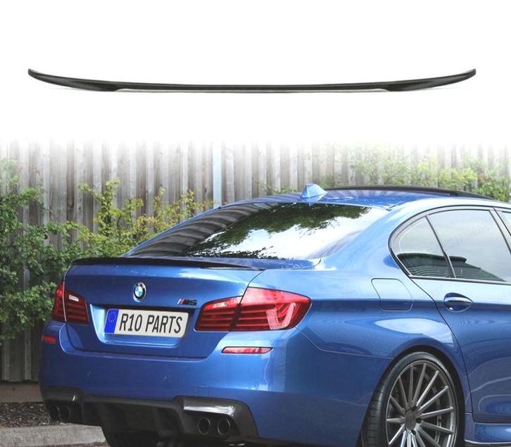 AILERON SPOILER BMW F10 LOOK M PERFORMANCE NOIR BRILLANT, Auto-onderdelen, Carrosserie, Verzenden
