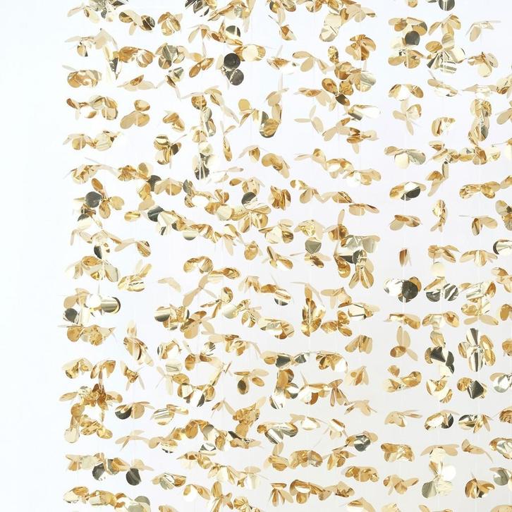 Gouden Hangdecoratie Bladeren 2m, Hobby en Vrije tijd, Feestartikelen, Nieuw, Verzenden