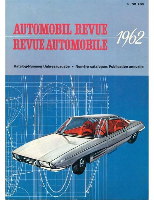 1962 AUTOMOBIL REVUE JAARBOEK DUITS | FRANS, Boeken, Auto's | Boeken, Ophalen of Verzenden