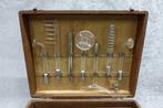 Medisch instrument - elektrotherapieapparaat - Hout, Glas,, Antiek en Kunst