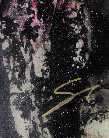 Sergi Mestres - Jimi Hendrix & Related - Hendrix - acrylic