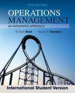 Operations Management 9781118323632 R Dan Reid, Livres, Verzenden, R Dan Reid
