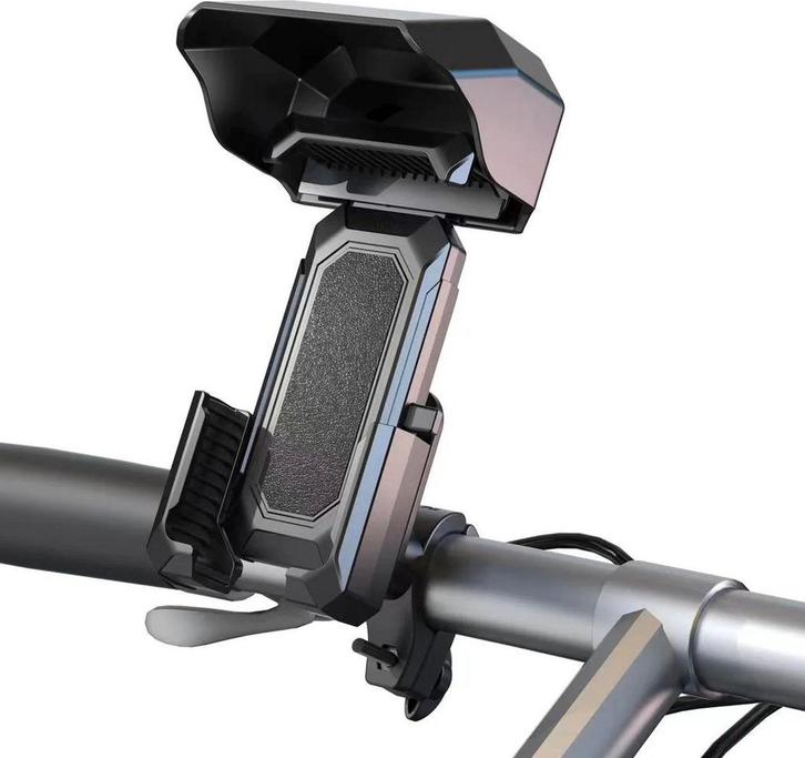 2dekans | Podec 360° Fiets Telefoonhouder met Zonnescherm –, Fietsen en Brommers, Fietsaccessoires | Overige Fietsaccessoires
