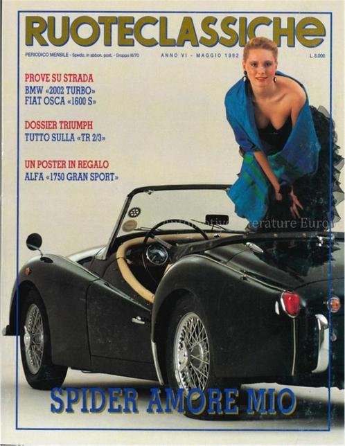 1992 RUOTECLASSICHE MAGAZINE 51 ITALIAANS, Boeken, Auto's | Folders en Tijdschriften