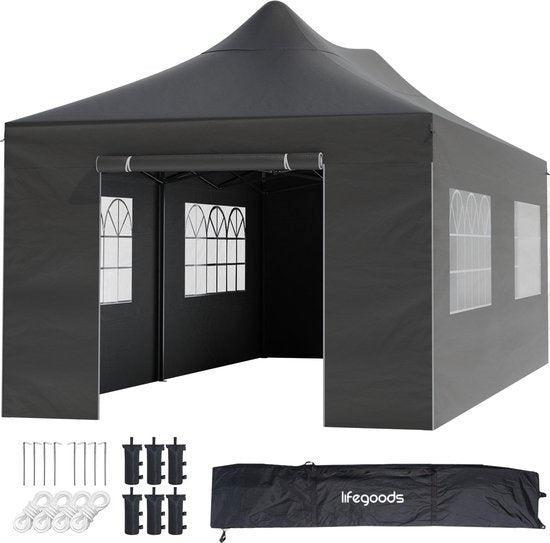 2dekans | LifeGoods Partytent - Paviljoen - 3x6 m -, Audio, Tv en Foto, Foto | Cameratassen, Ophalen of Verzenden