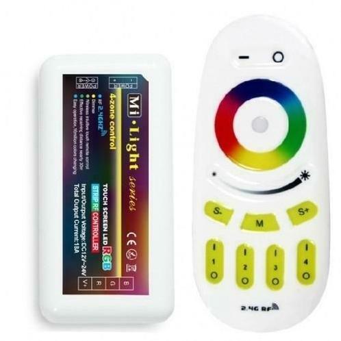 4-zone RGB ledstrip touch RF controller SET (Mi-light, Telecommunicatie, Zenders en Ontvangers, Verzenden