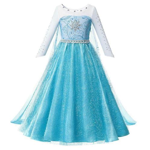 Prinsessenjurk - Elsa jurk - Kleedje, Enfants & Bébés, Costumes de carnaval & Déguisements, Envoi