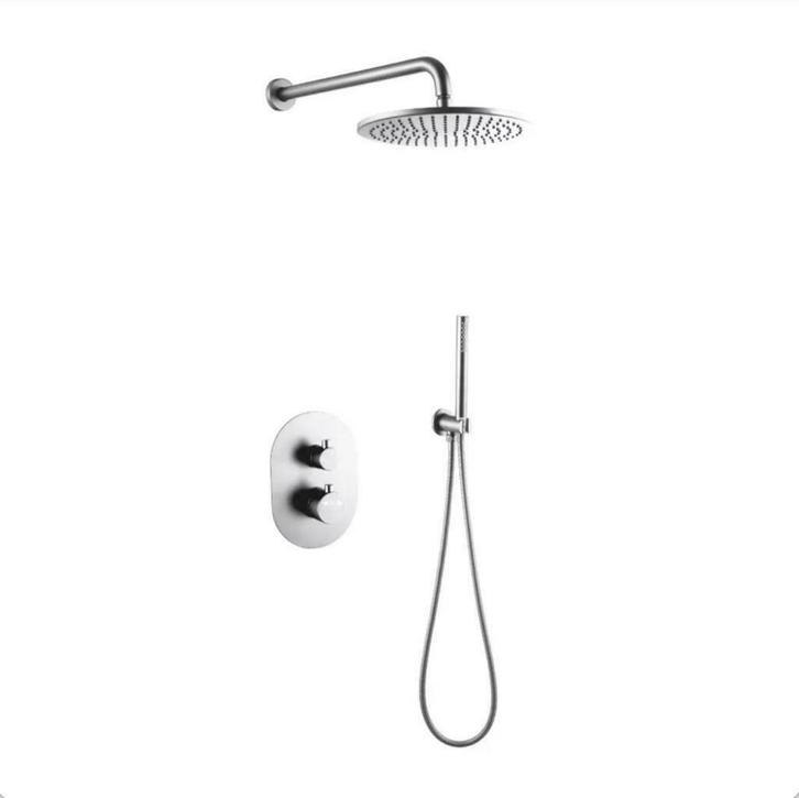 Royal inbouw regendouche set chroom met muursteun KORTING, Doe-het-zelf en Bouw, Sanitair, Overige typen, Nieuw, Verzenden