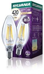 Kaars 420LM 827 Filament Led lamp E27 4W, Huis en Inrichting, Lampen | Overige, Nieuw, Verzenden