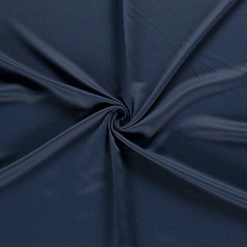 Verduisterende stof marineblauw - Polyester stof 30m op rol, Hobby & Loisirs créatifs, Tissus & Chiffons, Enlèvement ou Envoi
