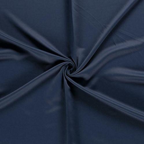 Verduisterende stof marineblauw - Polyester stof 30m op rol, Hobby en Vrije tijd, Stoffen en Lappen, 120 cm of meer, 200 cm of meer