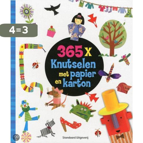 Knutselen met papier en karton / 365 x 9789002244049, Boeken, Overige Boeken, Zo goed als nieuw, Verzenden