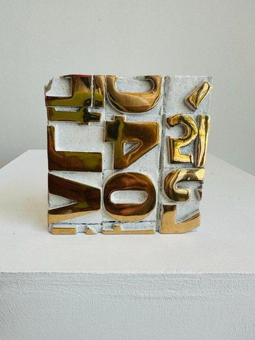 Karl Lagasse (1981) - Bronze (Blanc) · No Reserve, Antiquités & Art, Art | Peinture | Moderne