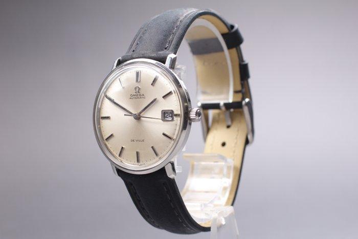 Omega - De Ville Linen Dial Automatic Vintage Cal.565 -, Handtassen en Accessoires, Horloges | Heren