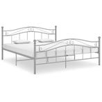 vidaXL Bedframe metaal grijs 200x200 cm, Verzenden, Nieuw