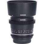 Tweedehands Samyang 85mm T1.5 MK2 Canon EF CM3079, Audio, Tv en Foto, Ophalen of Verzenden, Gebruikt, Overige typen