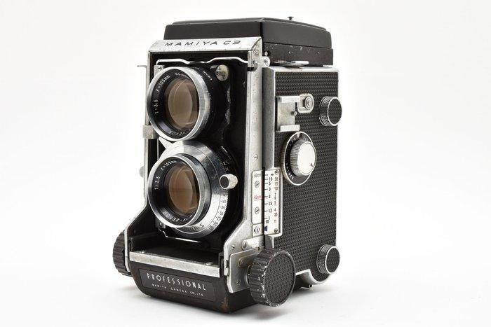 Mamiya C3 Pro 6x6 Sekor 3.5/105mm Twin lens reflex camera, Audio, Tv en Foto, Fotocamera's Analoog