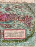 Italië - Kaart van Venetië; Cosmographia Universalis,, Boeken, Atlassen en Landkaarten, Nieuw