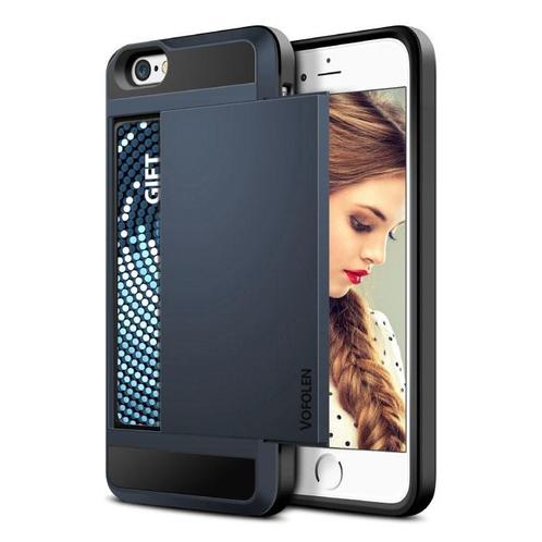 iPhone 5S - Wallet Card Slot Cover Case Hoesje Business, Telecommunicatie, Mobiele telefoons | Hoesjes en Screenprotectors | Apple iPhone