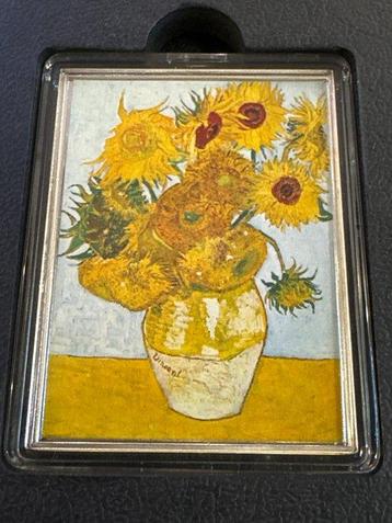 Îles Salomon. 1 Dollar 2014 Van Gogh - Sunflowers - mit BOX