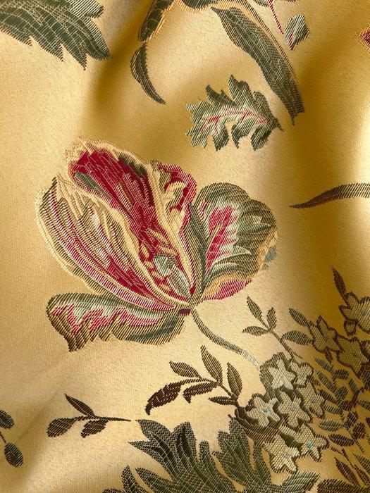 Klassiek damastweefsel. San Leucio goud. - Textiel - 150 cm, Antiek en Kunst, Curiosa en Brocante