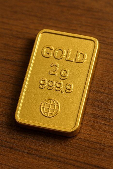 2 gram - Goud, Postzegels en Munten, Edelmetalen en Baren