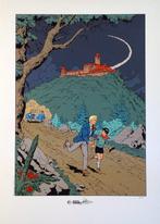 Martin, Jacques - 1 Silkscreen - Lefranc - Petits Papiers, Livres