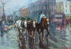 Antonio Gravina (1934-2011) - Cavalli al passeggio