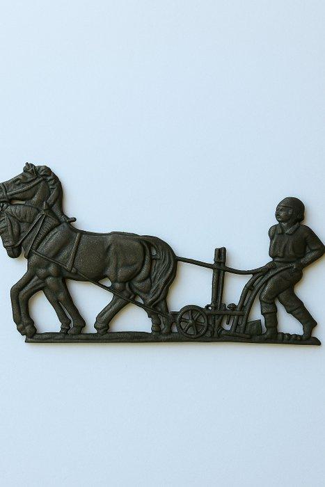 Wandkandelaar - Ferro battuto - Gietijzeren appliqué, Antiek en Kunst, Curiosa en Brocante