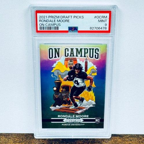 Panini - 1 Graded card - Football - Rondale Moore - 2021, Verzamelen, Stickers