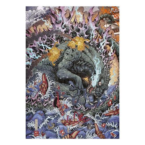 Godzilla Art Print Limited Edition 42 x 30 cm, Verzamelen, Film en Tv, Ophalen of Verzenden