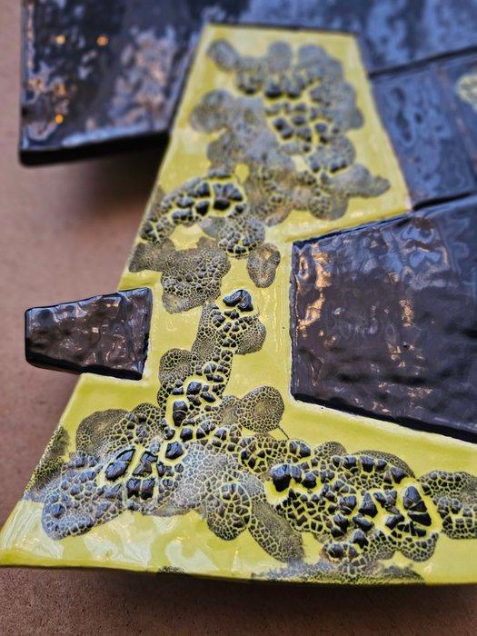 Tafelmiddenstuk - Fat Lava Schaal - Keramiek, Antiquités & Art, Art | Objets design