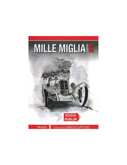2014 MILLE MIGLIA JAARBOEK ITALIAANS, Boeken, Auto's | Boeken, Ophalen of Verzenden
