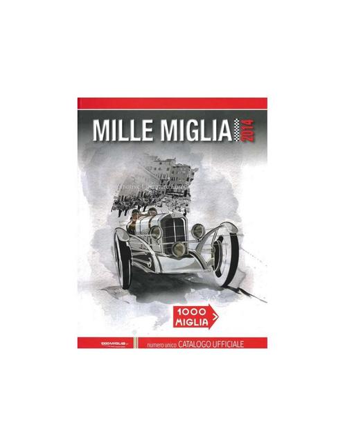 2014 MILLE MIGLIA JAARBOEK ITALIAANS, Livres, Autos | Livres, Enlèvement ou Envoi