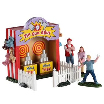 Lemax - Tin Can Alley- Set Of 7 beschikbaar voor biedingen