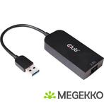 CLUB3D cac-1420 usb A Ethernet Zwart, Verzenden, Nieuw
