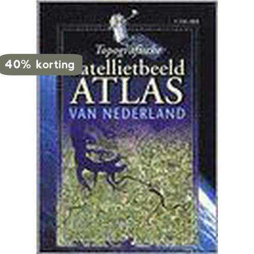 Topografische satellietbeeld atlas van Nederland 1:100.000, Boeken, Overige Boeken, Gelezen, Verzenden