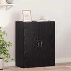 vidaXL Kantoor kast - Zwart Eiken, 60 x 32 x 77,5 cm,, Verzenden, Nieuw