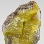 Rarissime smithsonite jaune mammellonnée, Sardaigne Cristaux