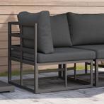 vidaXL Buitenmeubelsets met kussen met kussen Zwart en, Tuin en Terras, Verzenden, Nieuw