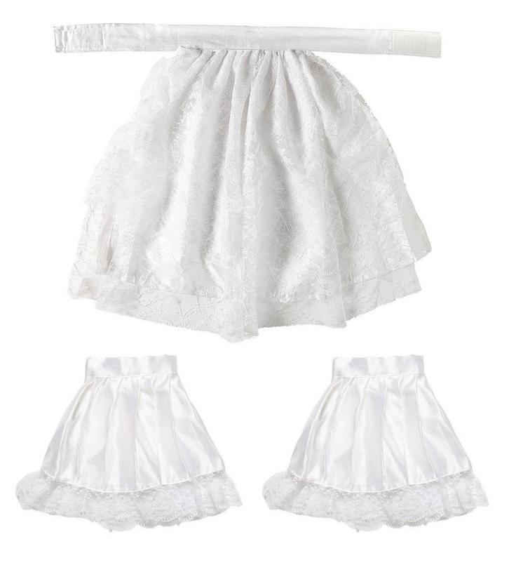 Jabot Met Mouwen Kant, Hobby en Vrije tijd, Feestartikelen, Nieuw, Verzenden