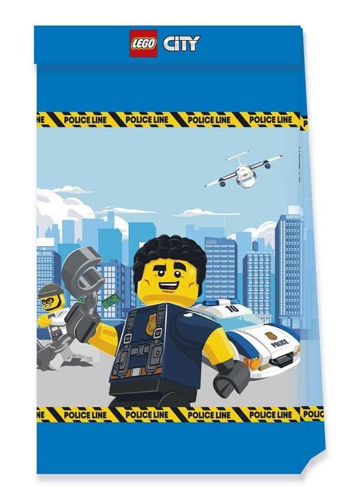 Lego City Uitdeelzakjes Papier 4st, Hobby en Vrije tijd, Feestartikelen, Nieuw, Verzenden