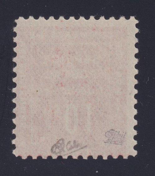 Frankrijk 1914 - Oorlogsbriefje 10c vermiljoen, nr. 1, Postzegels en Munten, Postzegels | Europa | Frankrijk